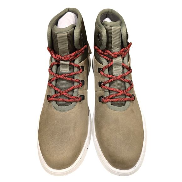 BOGS Juniper Hiker Waterproof Snow Boot Olive Green Speckled Tread 8.5 NIB - Picture 2 of 13